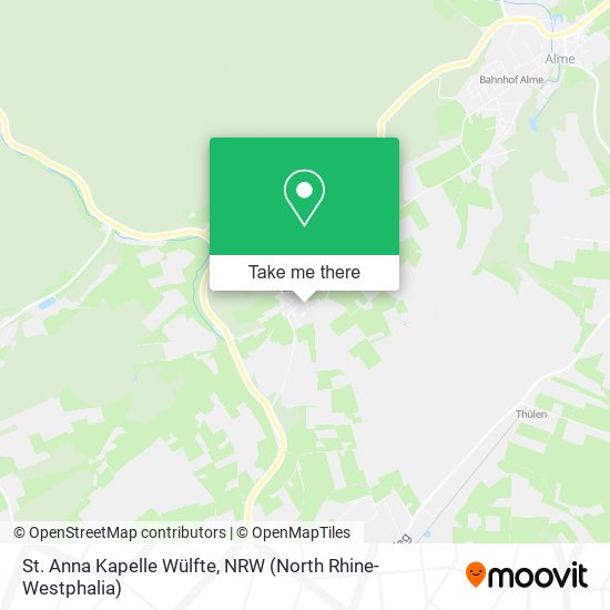 St. Anna Kapelle Wülfte map