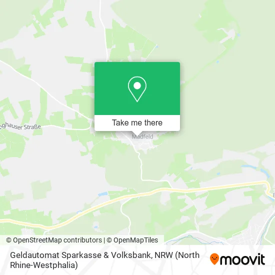 Карта Geldautomat Sparkasse & Volksbank