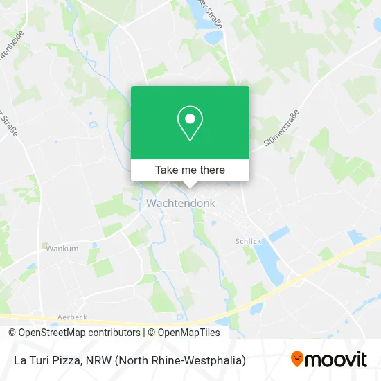 La Turi Pizza map
