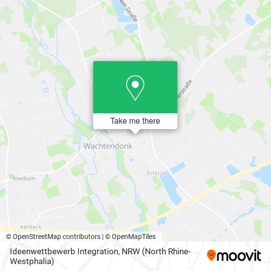 Ideenwettbewerb Integration map