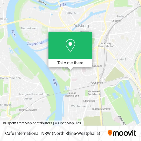 Cafe International map