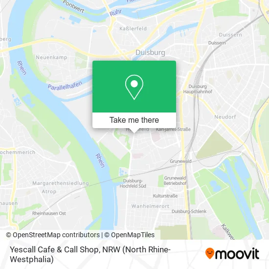 Карта Yescall Cafe & Call Shop
