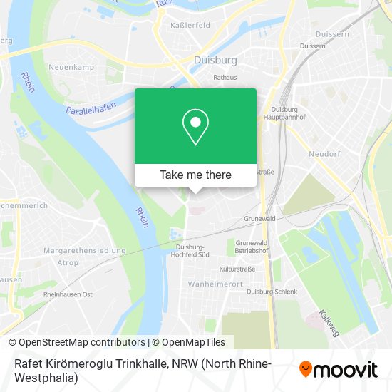 Rafet Kirömeroglu Trinkhalle map