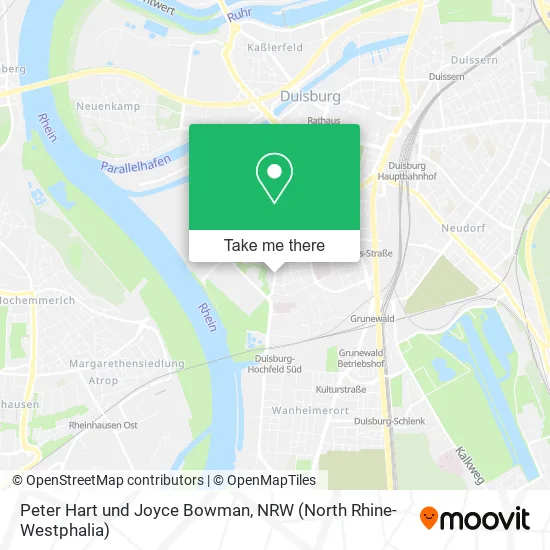 Карта Peter Hart und Joyce Bowman