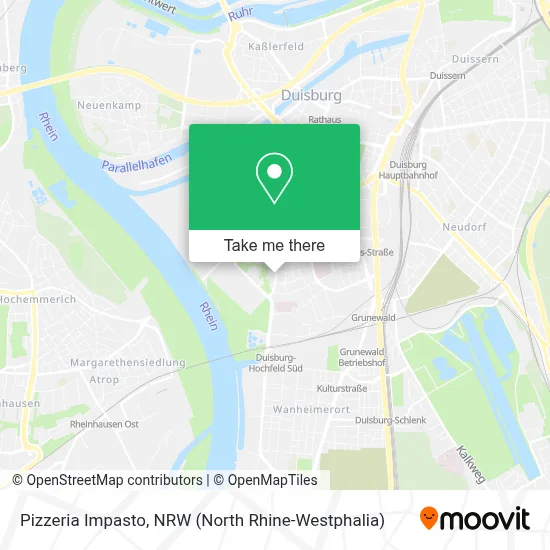 Pizzeria Impasto map