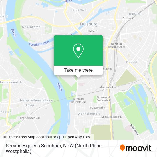 Service Express Schuhbar map