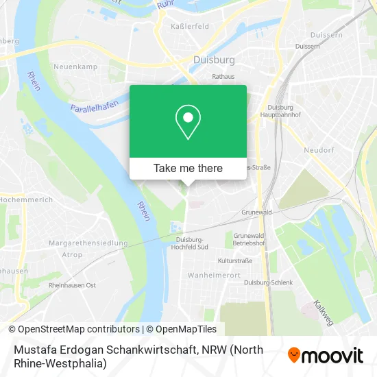 Mustafa Erdogan Schankwirtschaft map