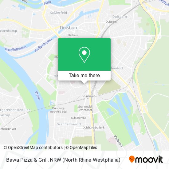 Bawa Pizza & Grill map