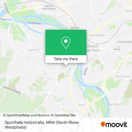 Sporthalle Holzstraße map