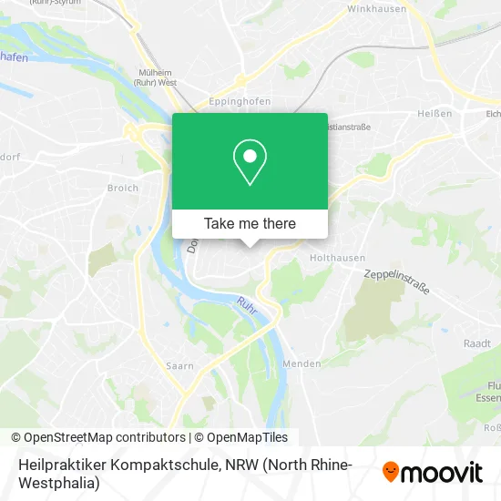 Карта Heilpraktiker Kompaktschule