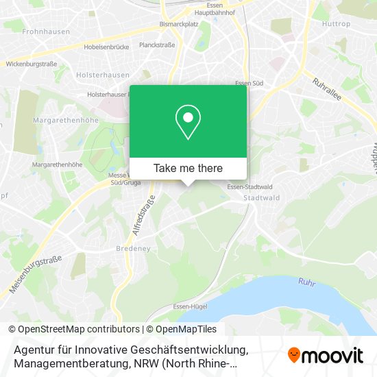Agentur für Innovative Geschäftsentwicklung, Managementberatung map