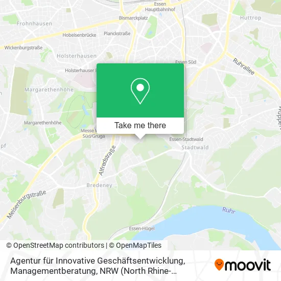 Карта Agentur für Innovative Geschäftsentwicklung, Managementberatung