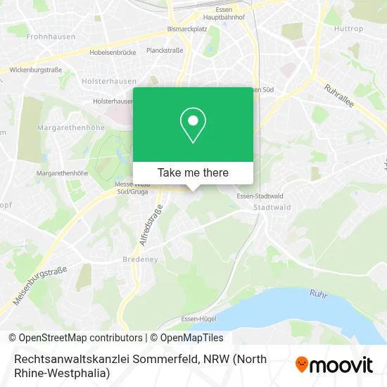 Rechtsanwaltskanzlei Sommerfeld map