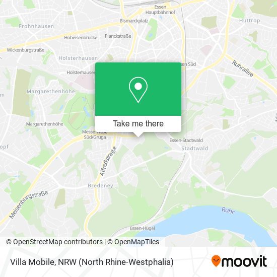 Villa Mobile map