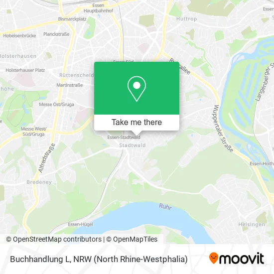 Карта Buchhandlung L