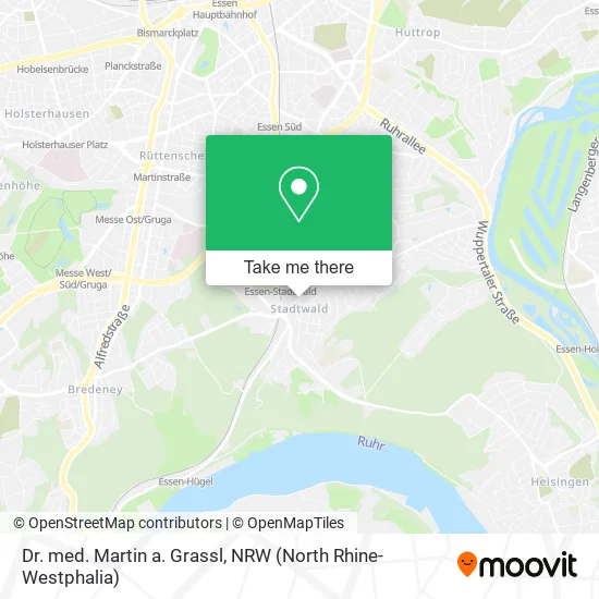 Карта Dr. med. Martin a. Grassl