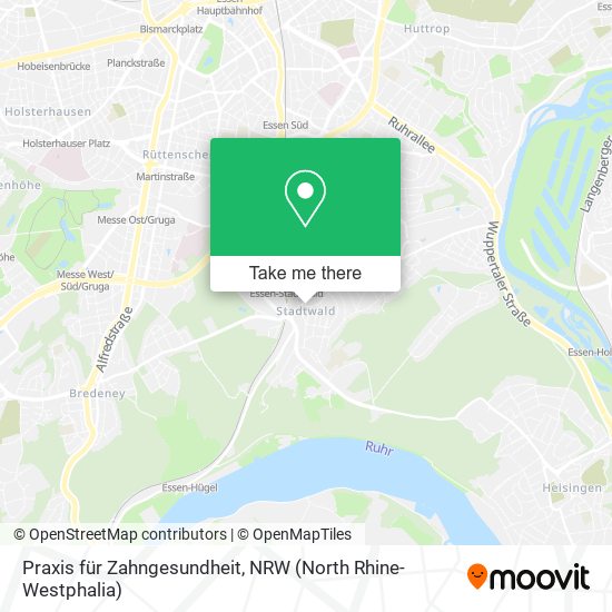 Praxis für Zahngesundheit map