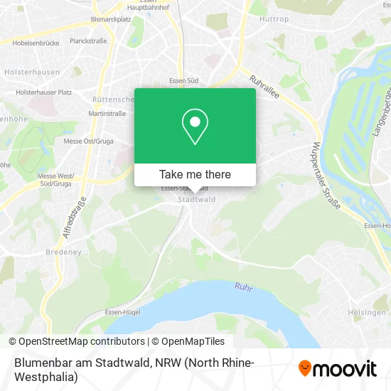 Карта Blumenbar am Stadtwald