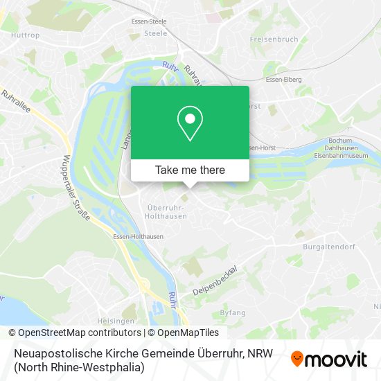 Neuapostolische Kirche Gemeinde Überruhr map
