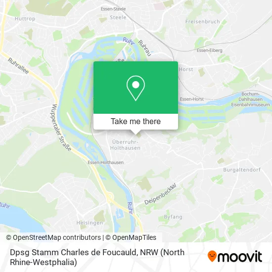 Dpsg Stamm Charles de Foucauld map