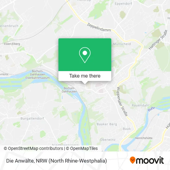 Карта Die Anwälte