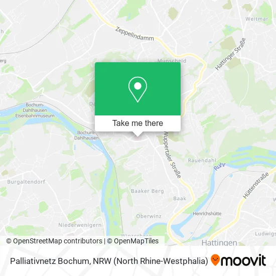 Карта Palliativnetz Bochum