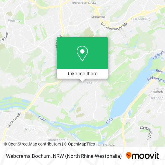 Карта Webcrema Bochum