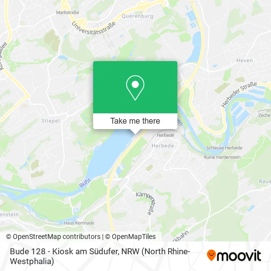 Карта Bude 128 - Kiosk am Südufer