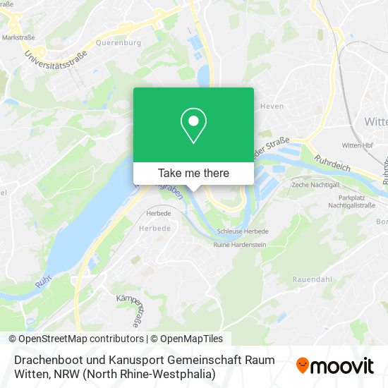 Drachenboot und Kanusport Gemeinschaft Raum Witten map