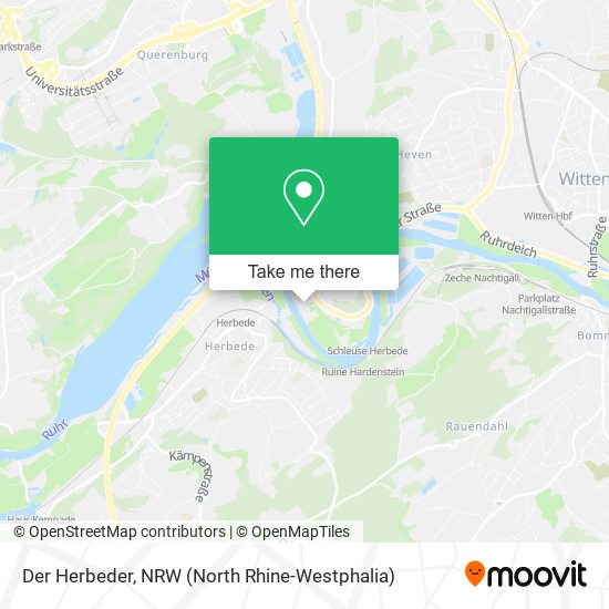 Der Herbeder map