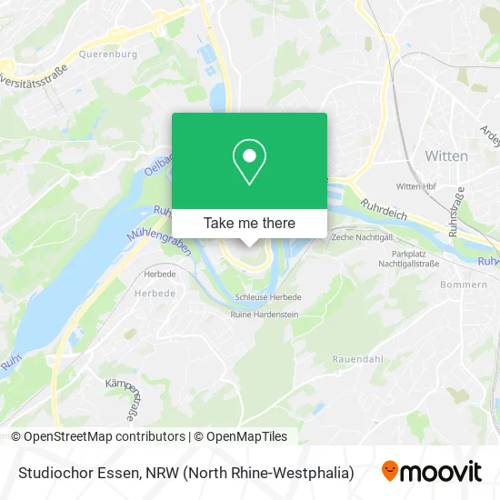 Карта Studiochor Essen