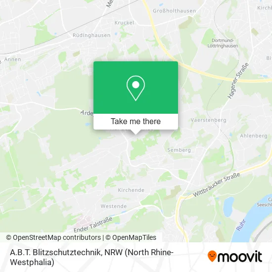 A.B.T. Blitzschutztechnik map