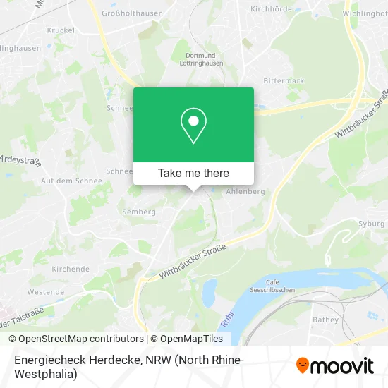 Карта Energiecheck Herdecke