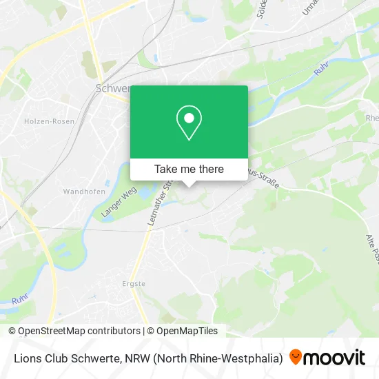 Карта Lions Club Schwerte
