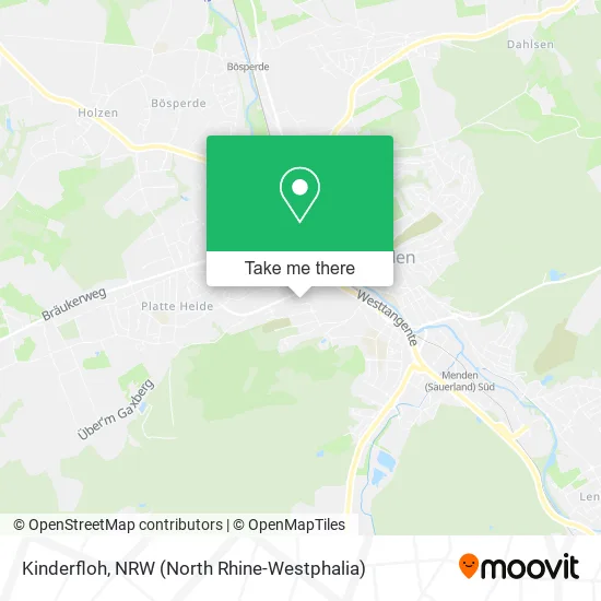 Карта Kinderfloh
