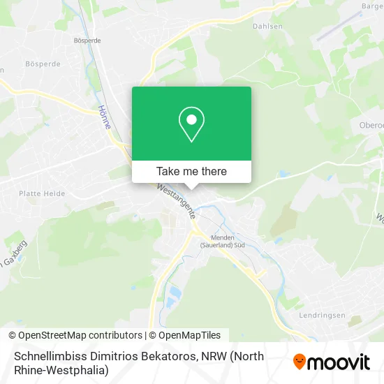 Карта Schnellimbiss Dimitrios Bekatoros