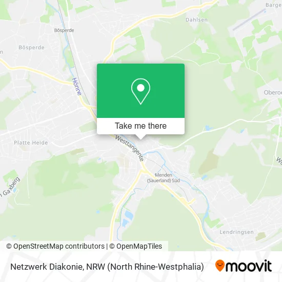 Карта Netzwerk Diakonie