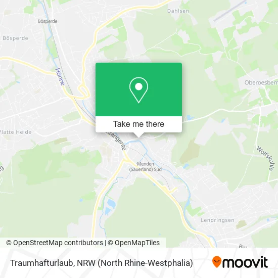 Карта Traumhafturlaub