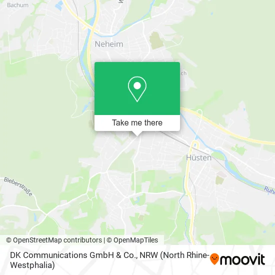 DK Communications GmbH & Co. map