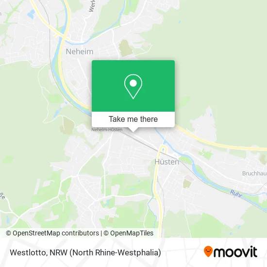 Westlotto map