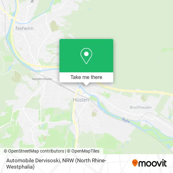 Карта Automobile Dervisoski