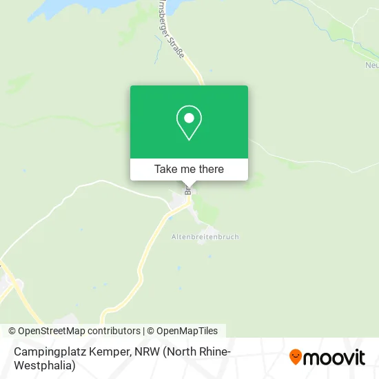 Карта Campingplatz Kemper