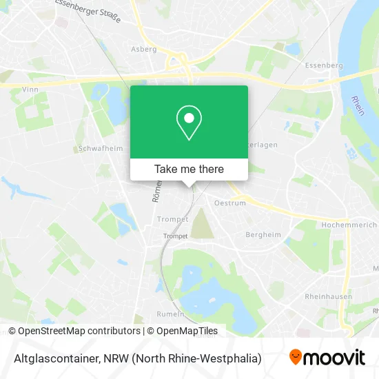 Карта Altglascontainer