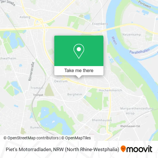 Карта Piet's Motorradladen