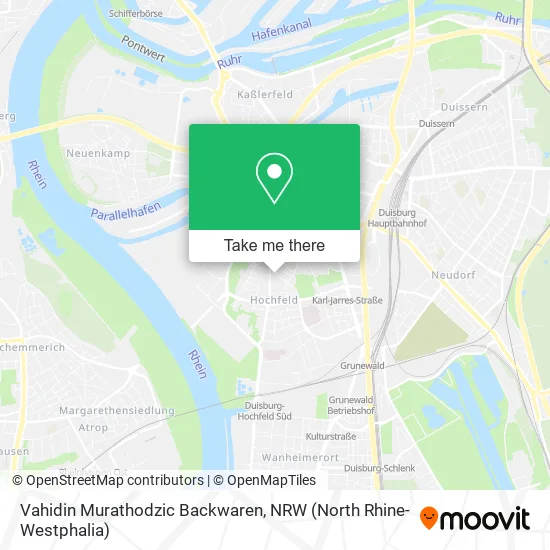 Карта Vahidin Murathodzic Backwaren