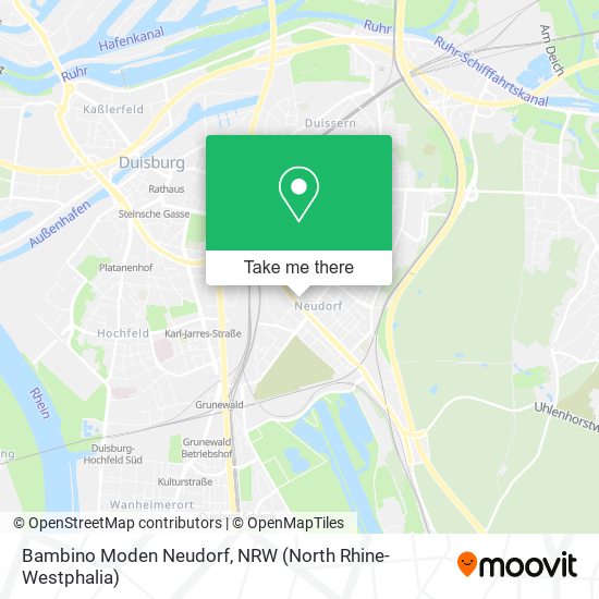 Bambino Moden Neudorf map
