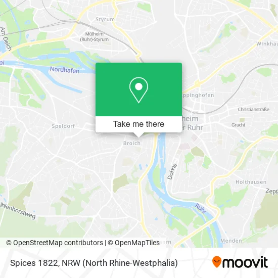 Карта Spices 1822