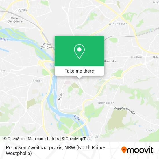 Карта Perücken Zweithaarpraxis