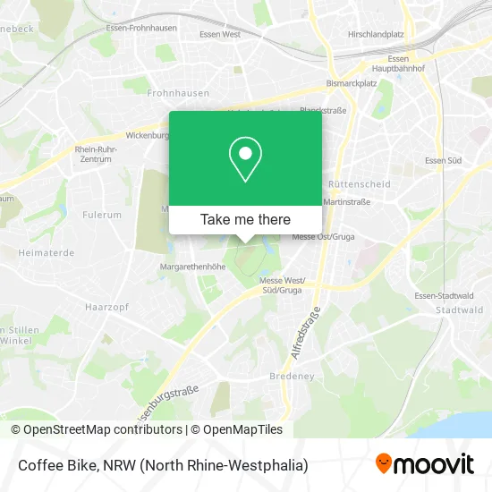 Карта Coffee Bike