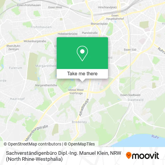 Sachverständigenbüro Dipl.-Ing. Manuel Klein map